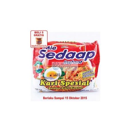 MIE SEDAAP CURRY SPECIAL 75gr