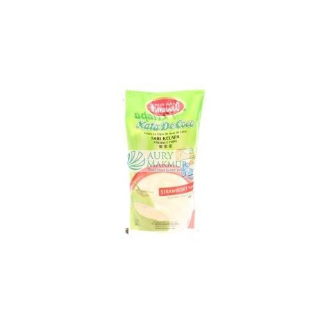 WONG COCO NATA DE COCO STRAWBERRY 360grr