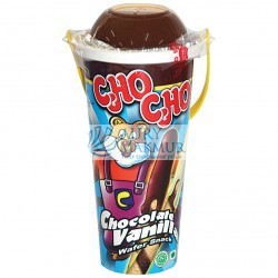 CHO-CHO WAFER CHOCOLATE VANILLA 40grr
