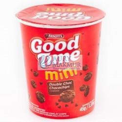 GOOD TIME COOKIES MINI DOUBLE CHOCOLATE 45gr