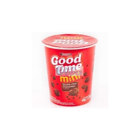 GOOD TIME COOKIES MINI DOUBLE CHOCOLATE 45gr