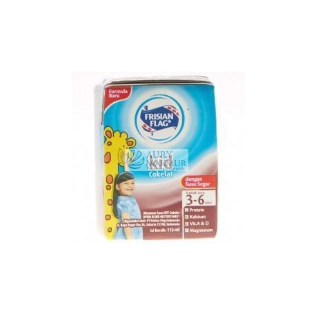 FRISIAN FLAG UHT KID STRAWBERRY 115ml