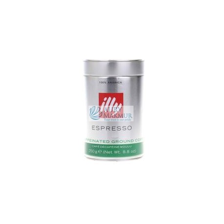 ILLY ESPRESSO DECAFFEINATED GROUND Coffee...