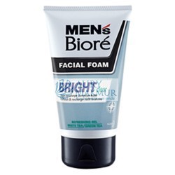 BIORE MENS Facial Foam BRIGHT CLEAR 100grr