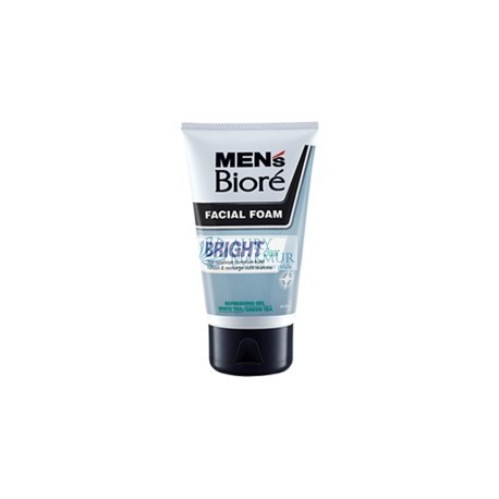 BIORE MENS Facial Foam BRIGHT CLEAR 100grr