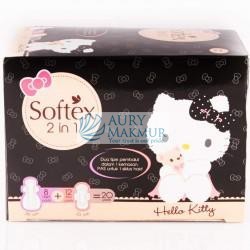 SOFTEX HELLO KITTY 2 IN 1 20P