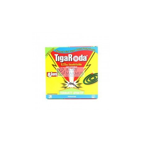 TIGARODA Anti Mosquito BAKAR 8 JAM