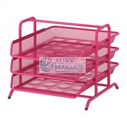IKEA DOKUMENT LETTER TRAY PINK