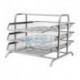 IKEA DOKUMENT LETTER TRAY SILVER