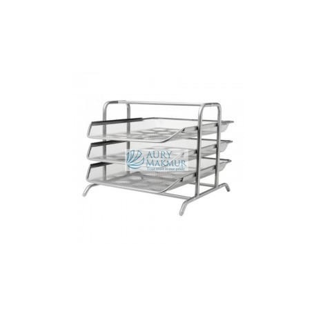 IKEA DOKUMENT LETTER TRAY SILVER