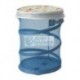 IKEA KUSINER MESH BASKET WITH LID BLUE