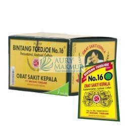 BINTANG TOEDJOE PUYER NO. 16 MEDICINE SAKIT KEPALA 12S