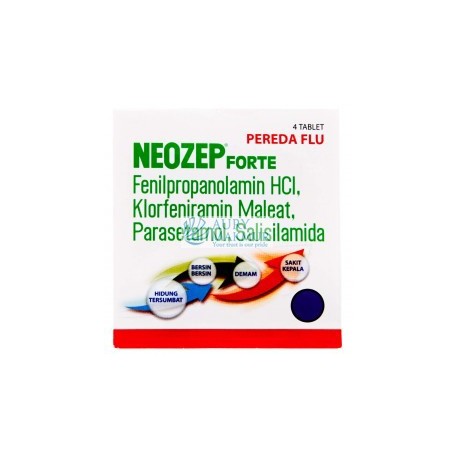 NEOZEP FORTE TABLET 4 S