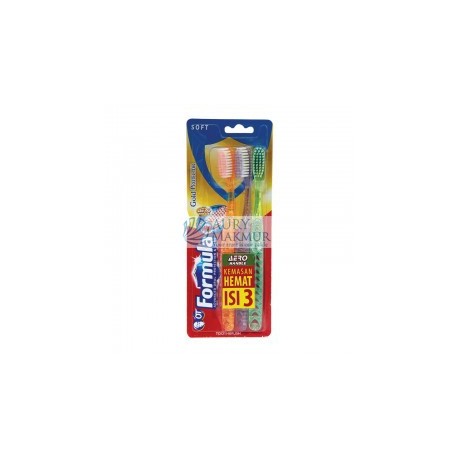 FORMULA Toothbrush SG AERO Pack SOFT 3s