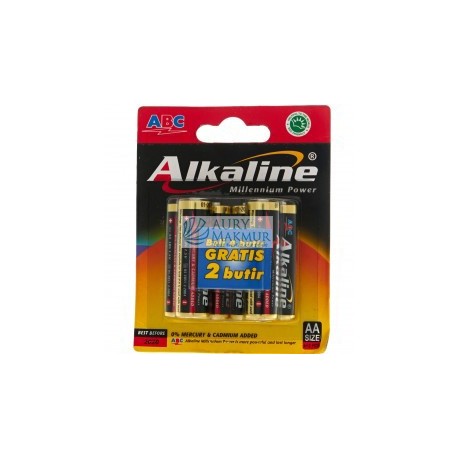 ABC Battery ALKALINE LR-06 MP AST 4 S