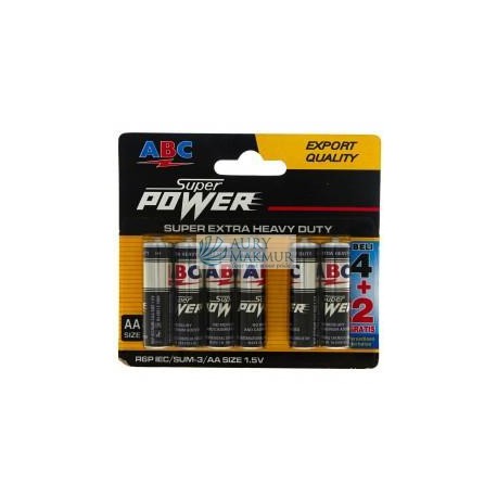 ABC Battery R-6+P BLUE 12s