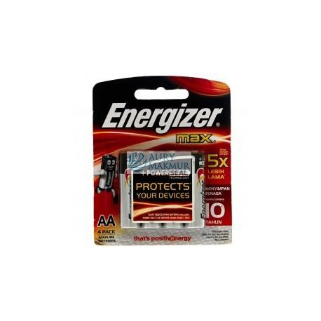 ENERGIZER Battery E91 BP MAX AA 4S