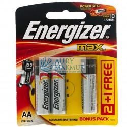 ENERGIZER Battery MAX E91 BP AA 2 S