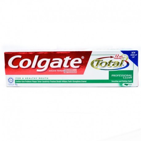 COLGATE Toothpaste Total 12 Profesional Clean Gel 90g
