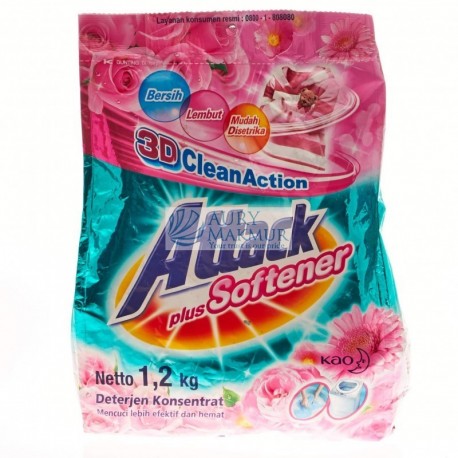 ATTACK Powder Detergent Plus Softener 1200gr