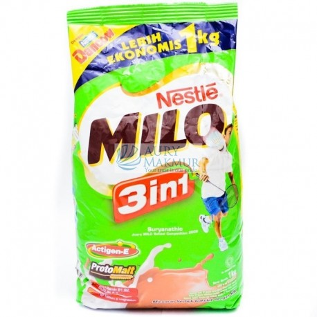 MILO Powder Chocolate 3IN1 1000gr