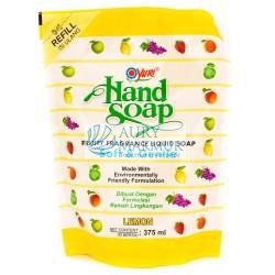 YURI Handwash Soap Pouch LEMON 375 ml
