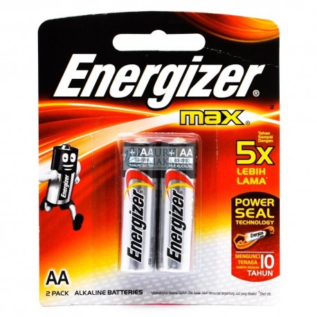 ENERGIZER Battery E91 AA BP2+1 MAX