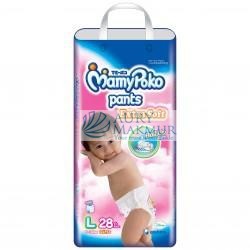 MAMY POKO Diapers Pants L-28 GIRLS