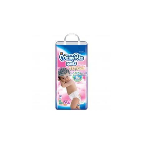 MAMY POKO Diapers Pants L-28 GIRLS