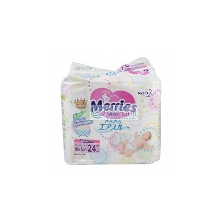 MERRIES PREMIUM DiapersTAPE NB24
