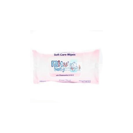 MITU Baby WET Tissue PINK 10 pcs