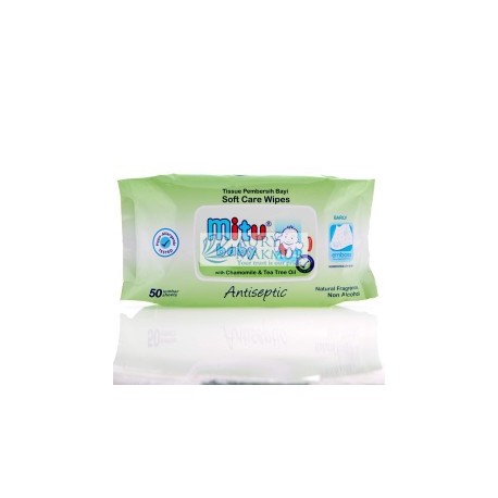 MITU Baby Wipes ANTISEPTIC 50s