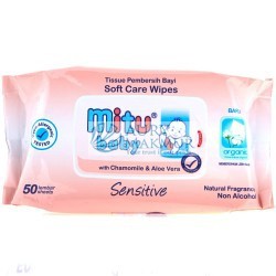 MITU Baby Wipes SENSITIVE 50s