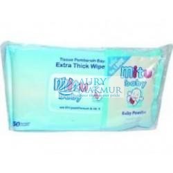 MITU EXTRA THICK Wipes BLUE 50 pcs
