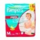 PAMPERS A.B Diapers Pants JUMBO M-76+6