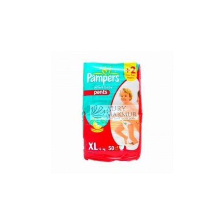 PAMPERS A.B Diapers Pants JUMBO XL-50+2