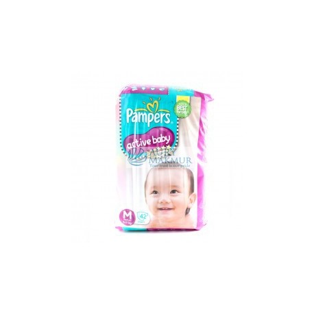 PAMPERS ACT Diapers M 42s