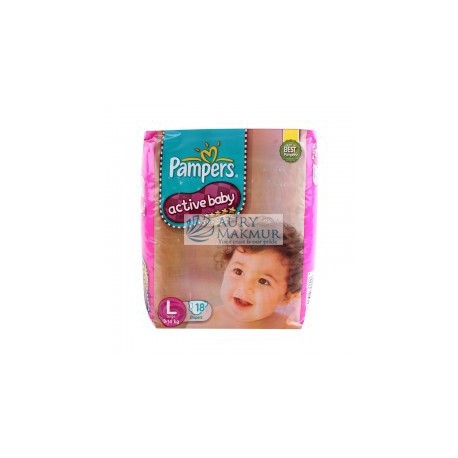 PAMPERS ACTIVE Diapers Diapers Pants L 18S