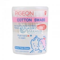 PIGEON COTTON SWAB EXTRA THIN STEM 200s