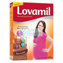 LOVAMIL IBU HAMIL CHOCOLATE 200gr