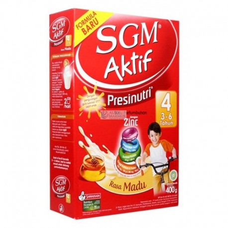 SGM Milk Powder AKTIF HONEY 400gr/ SGM Milk Powder EKSPLOR 3PLUS...