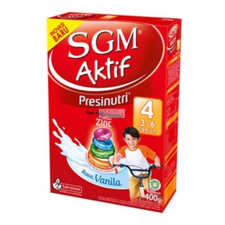 SGM Milk Powder AKTIF VANILLA 400gr/ SGM Milk Powder EKSPLOR 3PLUS...