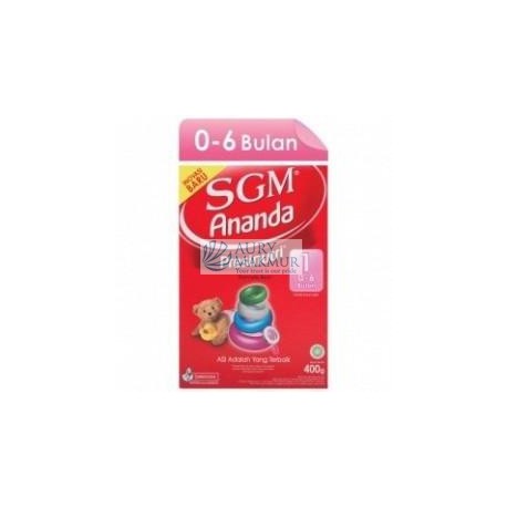 SGM Milk Powder ANANDA 6-12 PSGANDWRT 400gr
