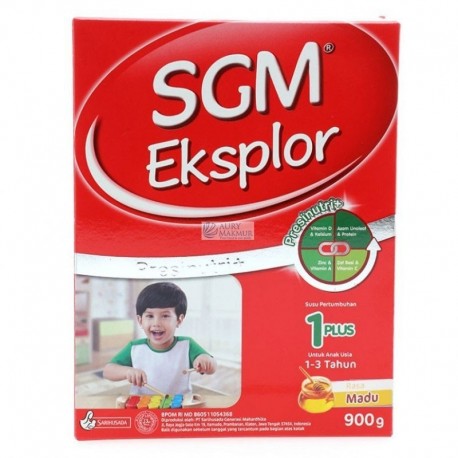 SGM Milk Powder EKSPLOR HONEY 900gr/ SGM EKSPLOR 1PLUS...
