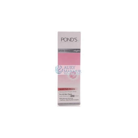 POND'S White BEAUTY PINKISH White NIGHT...