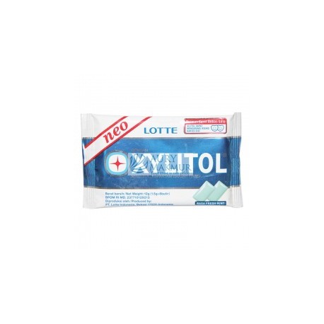 LOTTE XYLITOL FRESH MINT 12gr