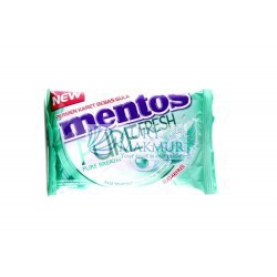 MENTOS GUM P/FRESH S.MINT 12gr