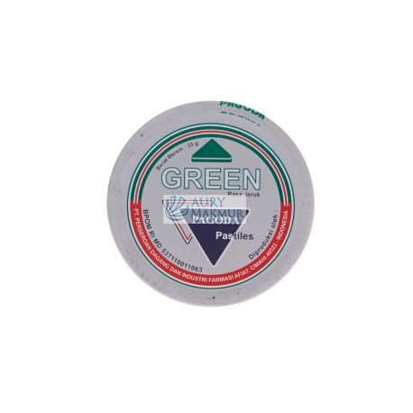 PAGODA PASTILES MINT GREEN 35gr