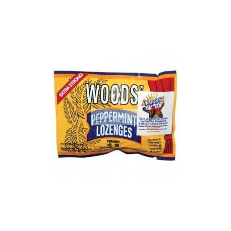 WOODS' PEPPERMINT LOZENGES CHERRY 15gr