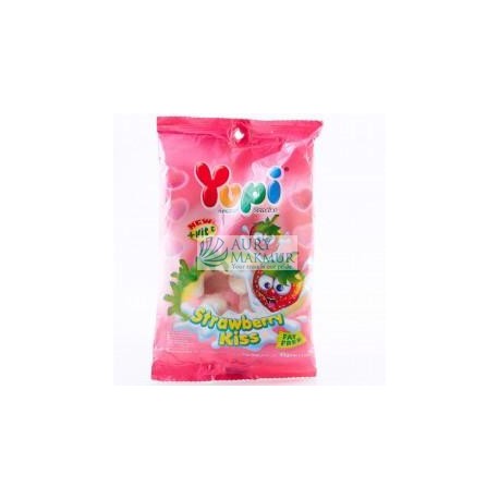 YUPI GUMMY STRAWBERRY KISS 120grr